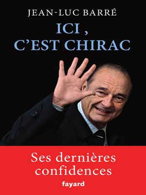 cover image of Ici, c'est Chirac